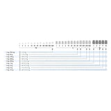 Core - 334 074 - Juego de pesas F2 1/2 Acero Inoxidable Feingedreht, en estuche de plástico - 334 074