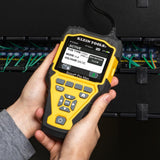 Klein Tools VDV501-770 - Juego de comprobador de cables, Scout Pro Max Ethernet, coaxial/video, teléfono, (RJ11/RJ12/RJ45) cables de conector F, controles remotos de prueba y mapa
