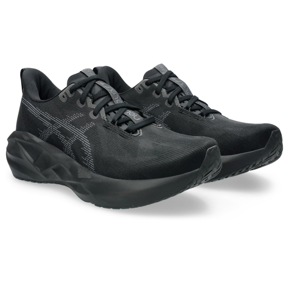 Asics NOVABLAST 5 Zapatillas de Correr para Hombre, Negro/Gris, 44 EU