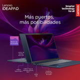 Lenovo IdeaPad Slim 5 Gen 10 - Ordenador Portátil 16" WUXGA (Intel Core i7-13620H, Intel UHD Graphics, 32 GB RAM, 1 TB SSD, Wi-Fi 6, Windows 11 Home) Teclado QWERTY Español- Azul
