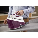Tefal Express Anti-Calc SV8054 Dampfb?gelstation 2800 W 1,8 l Duriliumsohle Violett - Wei? (SV8054)