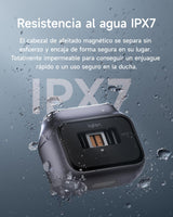 Laifen P3 Pro Afeitadora Eléctrica con Motor Lineal Patentado 12 000 cpm, 100 Min de Autonomía, Carga Rápida (3 min para 7 min de uso), Uso en Seco y Mojado, Ideal para Viajes (Gris Grafito)