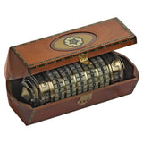 The Noble Collection Da Vinci Code Cryptex, escala 1: 1, accesorio, réplica (accesorio de vestuario)