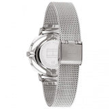 Tommy Hilfiger Reloj De Movimiento De Cuarzo De Dos Manecillas para Mujer con Correa de Malla de Acero Inoxidable Plateada - 1782149