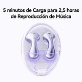 HUAWEI FreeBuds 6 Auriculares Inalámbricos, Ajustados a los Oídos, Sonido Auténtico de Doble Controlador, Llamadas Estables y Claras, Open-fit ANC, 36H Duración de la Batería, IP54, iOS&Android,Morado