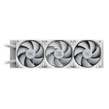 GIGABYTE GAMING 360 ICE Refrigeración Líquida para CPU - 3x120 mm Ventiladores ARGB, Mecanismo de enclavamiento deslizante, DAISY-CHAIN, Compatible con Intel LGA 1851 y AMD AM5