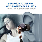 1MORE Triple-Driver HiFi Auriculares In-ear Hi-Res Audio con Cable Integrado de Control Remoto y Micrófono para iPhone y Android Teléfono móviles,E1001 Oro