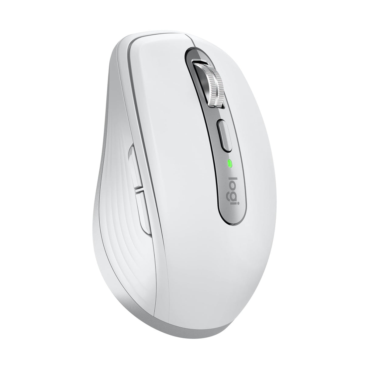 Logitech MX Anywhere 3S for Business, ratón inalámbrico, Compacto, 8000 dpi, Desplazamiento MagSpeed, Clic Discreto, Bluetooth, conexión Logi Bolt Segura, para Windows/Mac/Chrome/Linux - Gris Claro