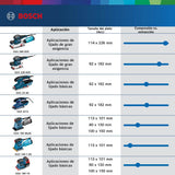 Bosch Professional GSS 160 MULTI - Lijadora orbital (180W, 3 platos 140, 160 y Delta, en L-BOXX)