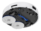 ECOVACS N30 Pro Omni aspriadora Robot con estación Vaciado, Lavada, Secado automáticos, 10 00 Pa, Cepillo antienredos ZeroTangle 2.0, Limpieza Agua Caliente 60 ℃, mopa adaptiva TruEdge, Blanco