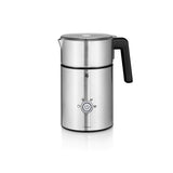 WMF Lono - Espumador Milk&Choc, 650 W, con 4 funciones, libre de BPA, acero de Cromargan, apto para lavavajillas, para capuccino, latte macchiato, frappé y chocolate caliente, apagado automático