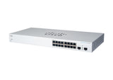 Switch inteligente Cisco Business CBS220-16P-2G | 16 puertos GE | PoE | 2 SFP de 1 G | 3 años de garantía limitada de hardware (CBS220-16P-2G-EU)