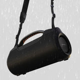 Hama Altavoz móvil inalámbrico IPX6, estéreo, Bluetooth 5.0, portátil, 60 W, Manos Libres, batería Duradera, para Fiestas, batería Externa integrada, Mini Jack de 3,5 mm, AUX, Color Negro