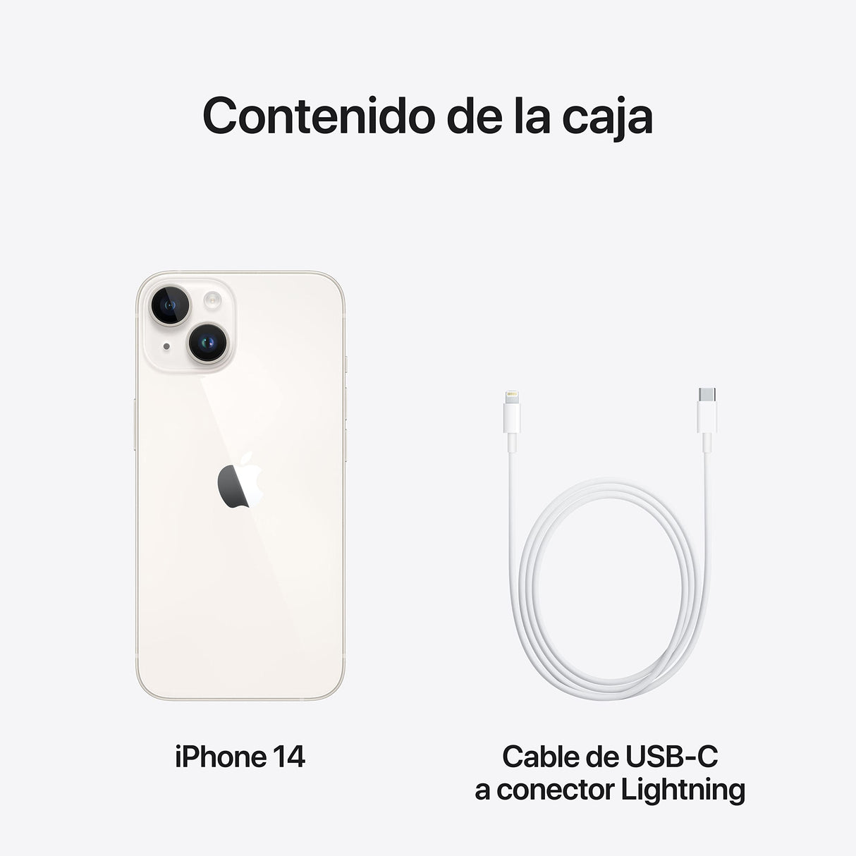 Apple iPhone 14 (256 GB) - Blanco Estrella