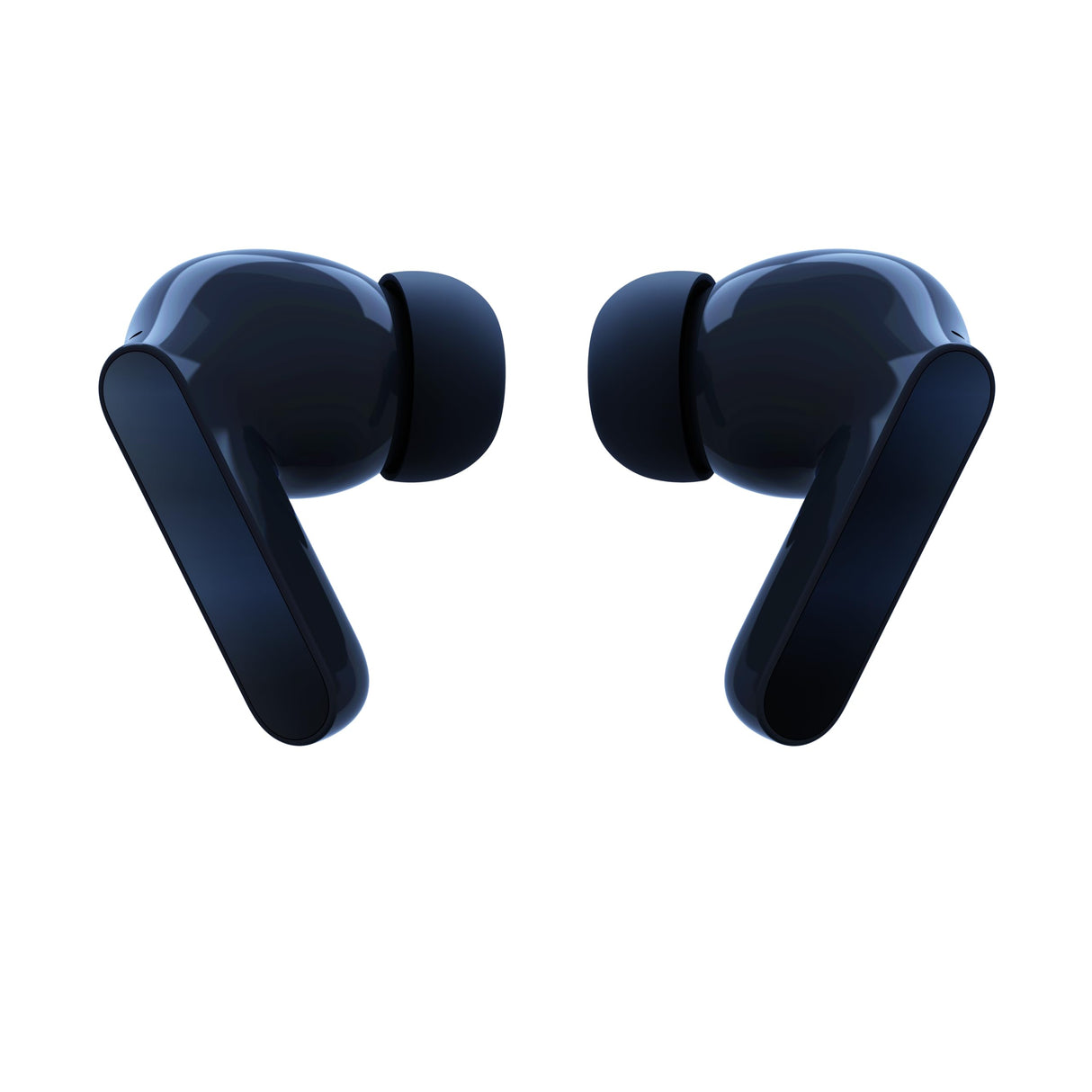 Motorola Moto Buds, Auriculares inalámbricos, Sonido inmersivo con Dolby Atmos, reducción de Ruido, autonomía de 42 Horas, 3 micrófonos, Azul Marino [Versión Francesa]