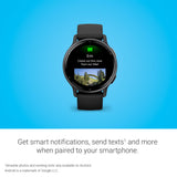 Garmin Vívoactive 5, Smartwatch con GPS, Pantalla AMOLED, Funciones Esenciales de Salud y Forma física y hasta 11 días de autonomía, Negro