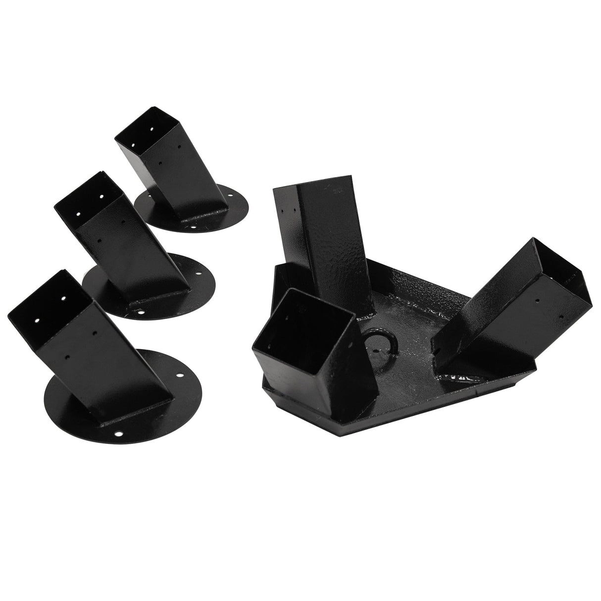 Cacoon BRAKIT – Soportes DE TRÍPODE para Postes 90x90mm (Postes de Madera NO incluidos)