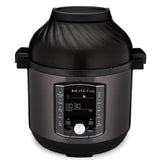Instant Pot Pro Crisp 11 en 1 Olla Eléctrica a Presión Multiusos con Función de Freidora de Aire, Vaporera, Cocción Lenta, Parrilla, Sous Vide, Deshidratadora, 7,6 L, Acero inoxidable