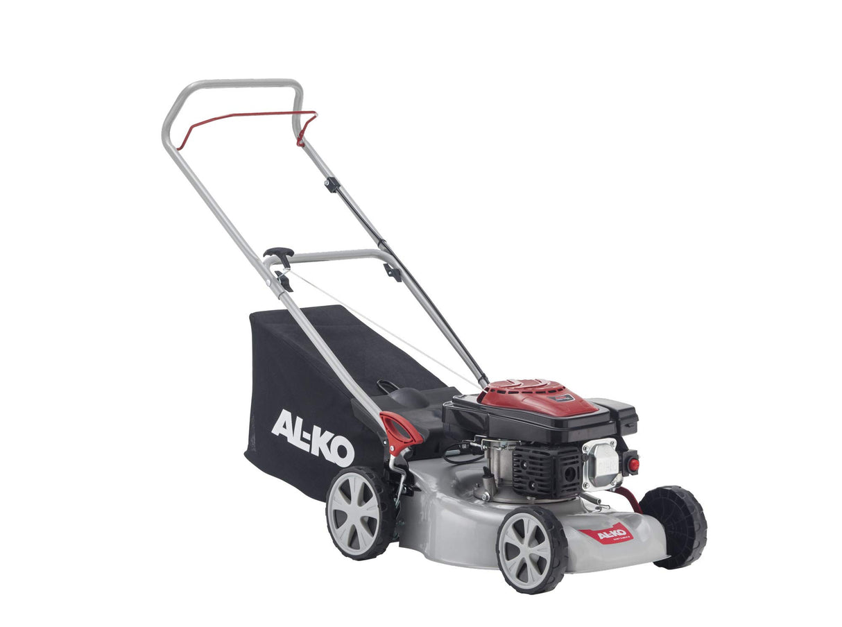 AL-KO Easy 4.20 P-S Highline - Cortacésped de Gasolina | Potente Motor de 2 kW | Ancho de Corte de 42 cm | Cubierta de Acero