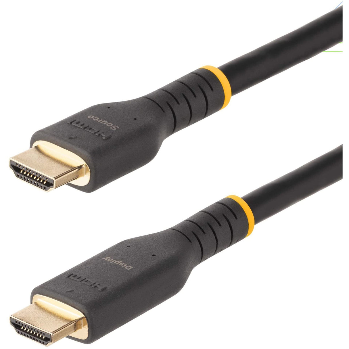 StarTech.com Cable de 10m HDMI Activo - HDMI 2.0 4K 60Hz UHD - Cable de Servicio Pesado - Resistente - con Fibra de Aramida - Cable HDMI de Alta Velocidad con Ethernet (RH2A-10M-HDMI-CABLE)