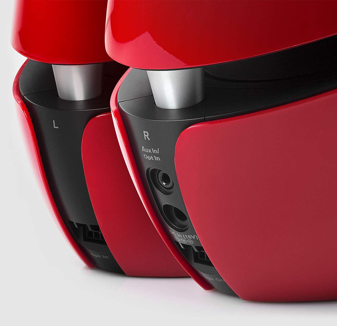 Edifier Luna E25 - Juego de Altavoces con Bluetooth (74 W), Color Rojo