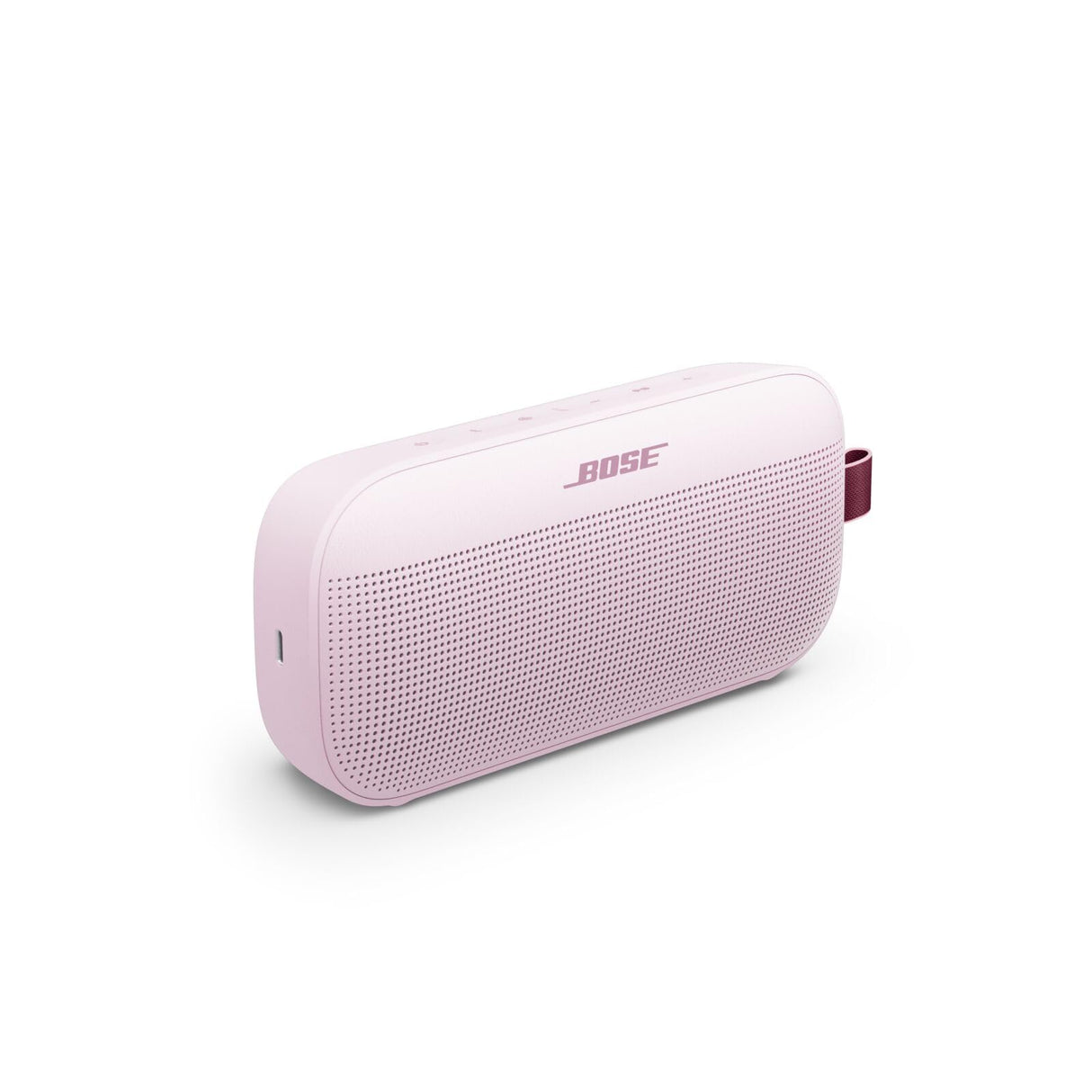 Bose SoundLink Flex (2.ª Gen.), Altavoz portátil inalámbrico con Bluetooth pequeño y potente para fiestas, Hasta 12 h de autonomía, Resistente al agua IP67 y al polvo, Rosa Palo – Edición Limitada