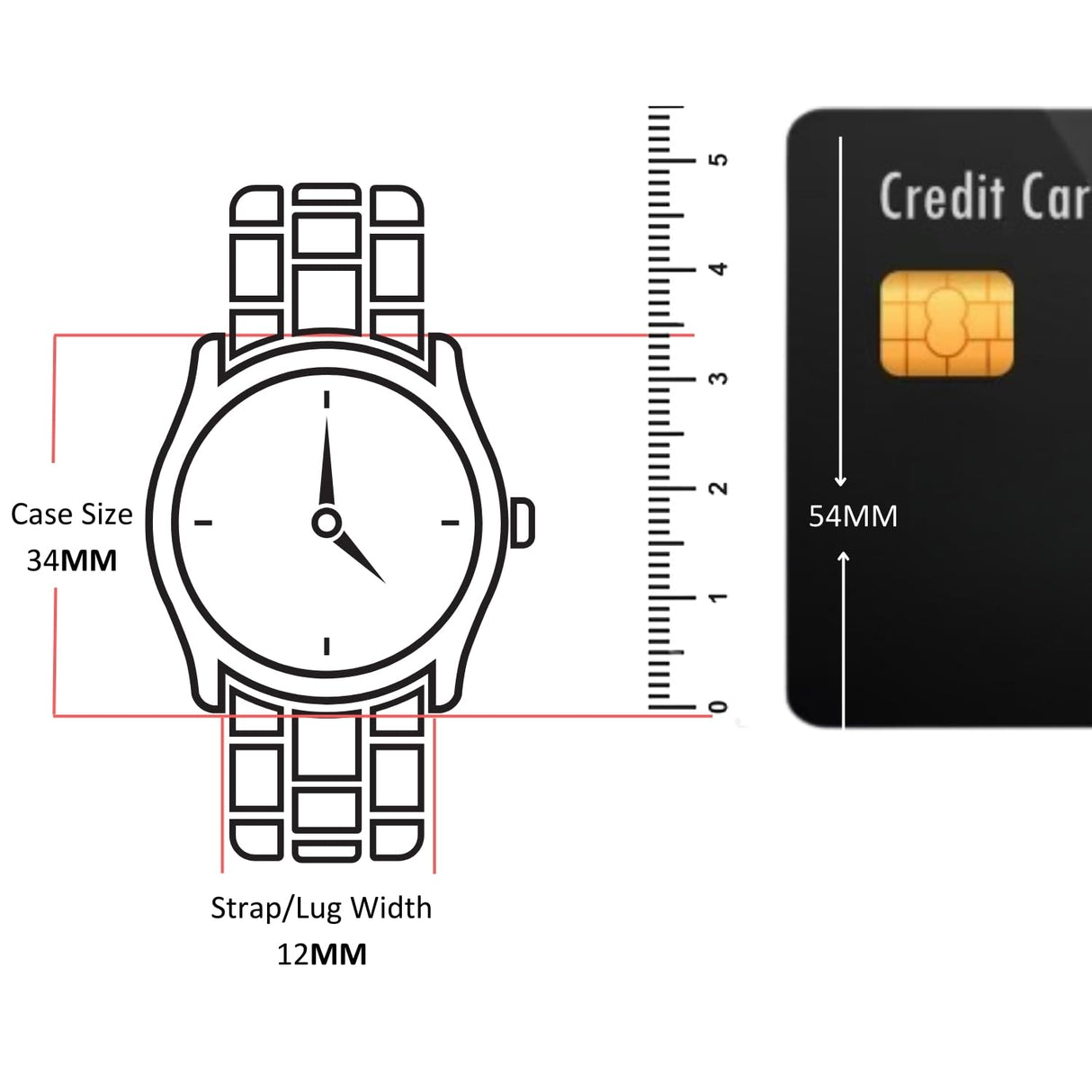 Olivia Burton Reloj Analógico de Cuarzo para Mujer con Correa en Piel Negro - OB16PQ02