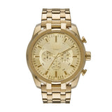 Diesel Reloj Split Acero Inoxidable en Tono Dorado con cronógrafo DZ4590
