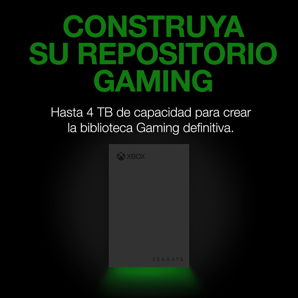 Seagate Game Drive for Xbox 5TB, Unidad de disco duro (HDD) externa portátil, USB 3.2 Gen 1, negra, certificación Xbox, LED RGB, Rescue Services (STKX5000100)