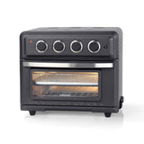 Cuisinart Mini Horno Freidora | 7 en 1: Freír, Asar, Hornear, Gratinar, Empanadillas, Tostar y Mantener caliente | 2 niveles de cocción, gran capacidad de 17L, espacio pollo entero de 1.8kg