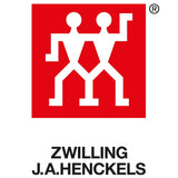 Zwilling 31081261 Cuchillo para jamón de cuatro estrellas con hueco, acero inoxidable especial, fusión especial, plástico, 25 cm, negro