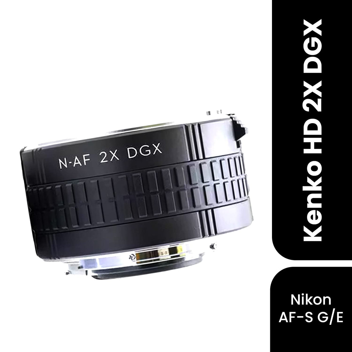 Kenko Teleplus HD DGX convertidor de 2 Compartimento para Nikon AF Negro