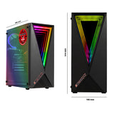 ScreenOn - Ryzen 7 5800X - 1TB SSD - RTX 3060 - Game PC A40139 - WiFi - Windows 11 Pro