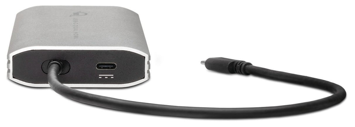 OWC Adaptador de pantalla USB-C dual HDMI 4K con DisplayLink, para Mac Apple Silicon M1 y M2 u otros Mac o PC con USB-C o Thunderbolt