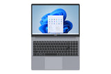 MEGABOOK K16S, AMD R5-7430U, 8GB, 512GB SSD, 16" 300nits 1080p, WiFi 6 + BLT 5.1, Win11 Home, 2-in-1 Finger Print, DTS Audio, AI Camera, PC Manager, Copilot - Teclado QWERTY Español