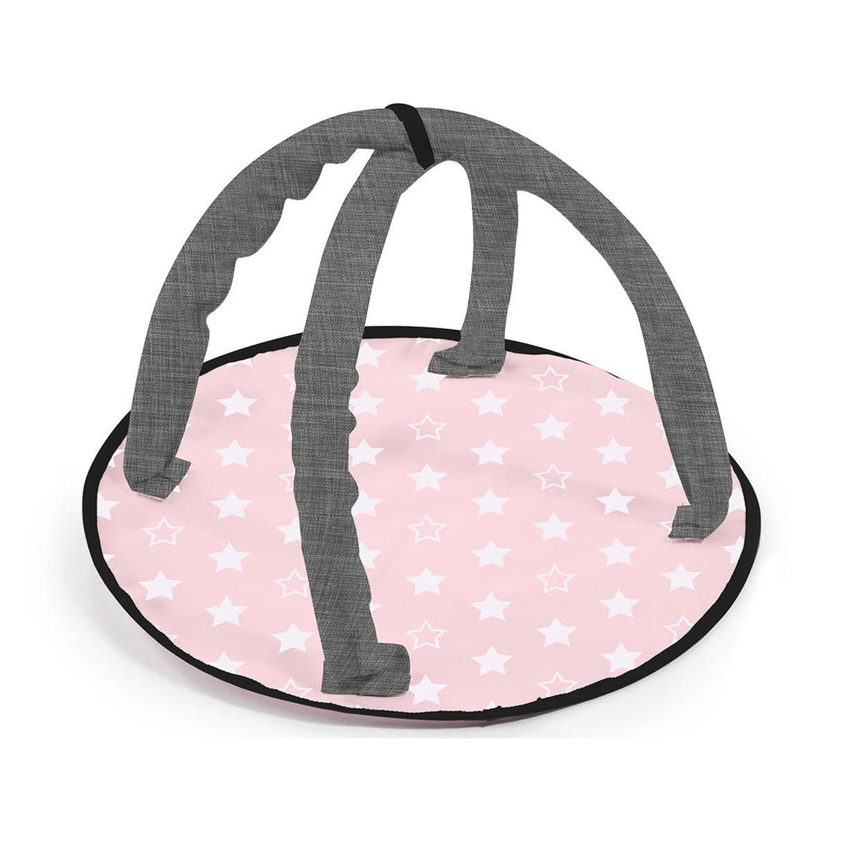Bayer Design 17030AB Cochecito de muñeca XEO, Convertible, Regulable en Altura, Trona para muñeco bebé, Bolsa, Saco de Dormir, Gimnasio Actividades, Accesorios