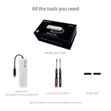 Transcend JetDrive 855 Interno SSD 480 GB para Macbook PCIexpress Gen3 x4 NVMe (Kit con Cubierta Externo Thunderbolt, Funda y Destornillador) TS480GJDM855