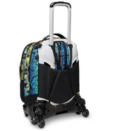 Seven Mochila con 3 Ruedas TROLLEY JACK-3WD - COLOUR EXPRESSION, Multicolor - Mochila 3 en 1, Escolar con Carro, Crossover System - Bolso Escolar Niños, Niñas y Adolescentes