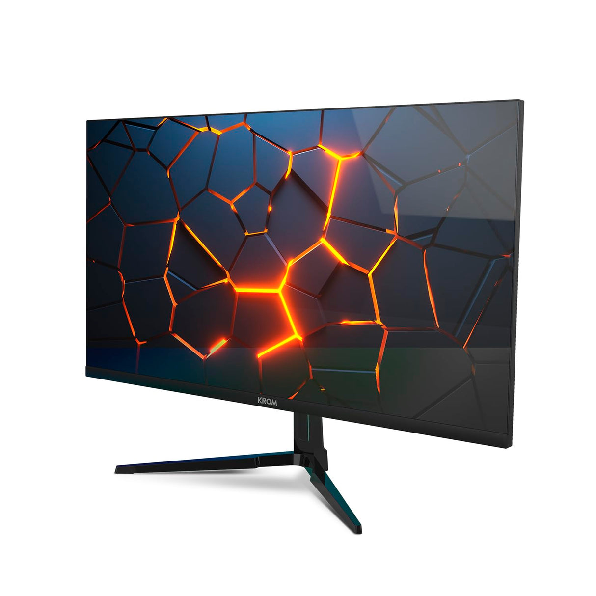 KROM KERTZ - Monitor Gaming 27" RGB 200HZ IPS, 1ms Tiempo Respuesta, FullHD (1920X1080px), HDR, Freesync & G-Sync, Low Blue Light/Flicker Free, HDMI 2.0, Display Port 1.4, Negro