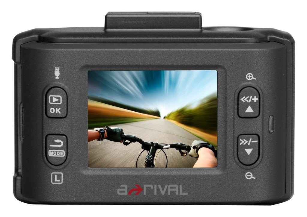 A-Rival AQN6 - Videocámara Deportiva (5 MP, Pantalla de 1.5"), Rojo [Importado]