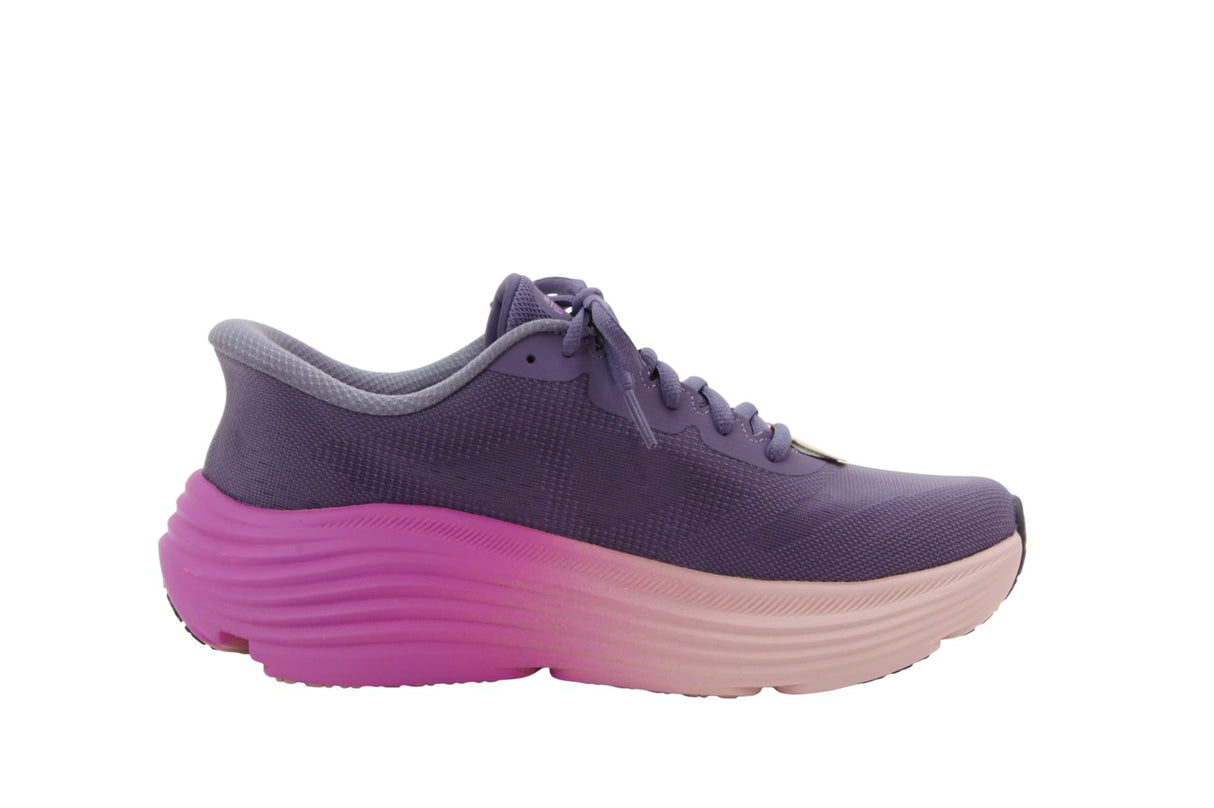 Skechers MAX Cushioning Endeavour Hallandale, Zapatillas Mujer, Purple Textile/Trim, 37 EU