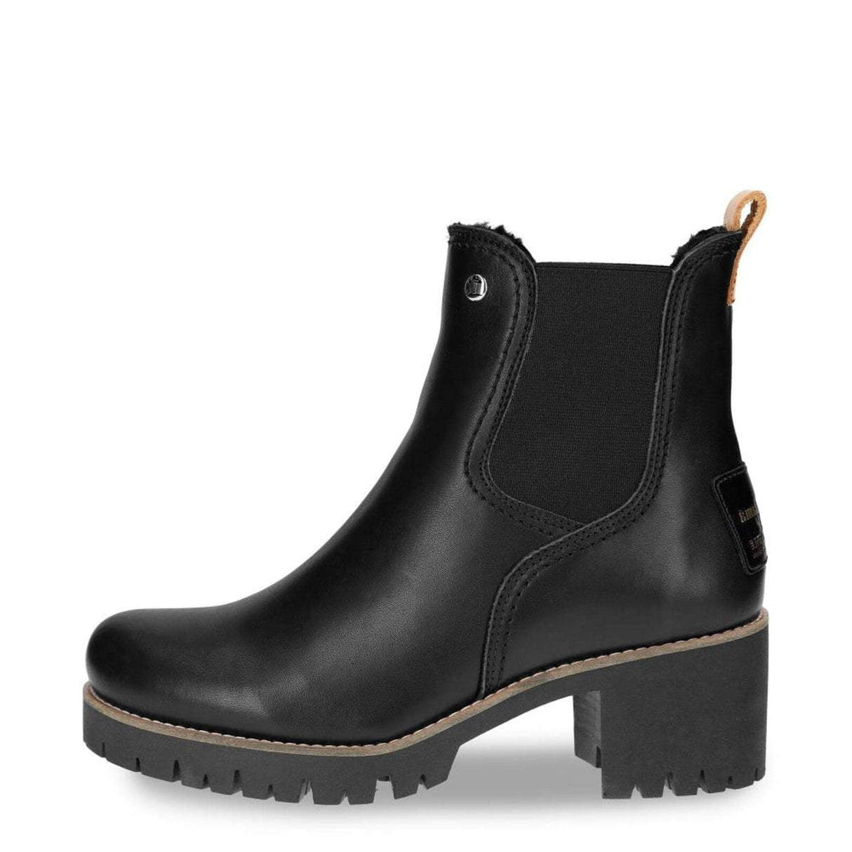 Panama Jack Pia Igloo Trav, Bota Chelsea Mujer, Negro, 37 EU