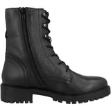 Geox D Hoara E, Botines para Mujer, Negro (Black), 38 EU