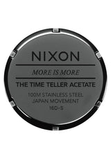 Nixon A327646-00 - Reloj analógico de Cuarzo para Mujer, Correa de plástico Multicolor