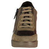 Geox D Ilde C, Zapatillas, Dk Taupe, 41 EU