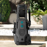 Cecotec Hidrolimpiadora de Alta Presión HydroBoost 3200 TotalClean, 3200 W, Motor Brushless, Hogar, Jardín o Coche, Caudal 540 l/h, Presión 225 bares, Bomba de aluminio, Radio de acción 14 m