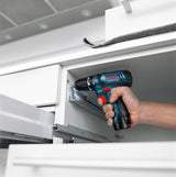 Bosch Professional 12V System - Set atornillador GSR 12V-15 + amoladora a batería GWS 12V-76 (2 baterías x 2.0Ah, en L-BOXX)