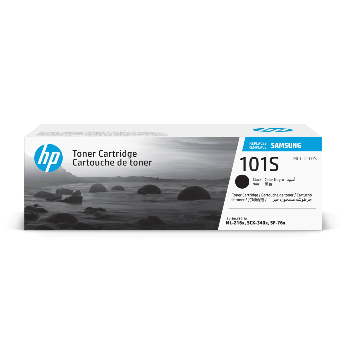 Samsung MLT-D101S, SU696A, Negro,Cartucho Tóner Original, de 1.500 páginas, compatible con impresoras Samsung LaserJet Serie ML-2160, ML-2164, ML-2165, Samsung LaserJet Multifunción SF-760P y SF-765P