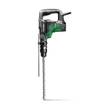 HiKOKI Martillo perforador y cincelador SDS-Max - 1100 W, 7,1 J de energía de impacto, 40 mm de diámetro de perforación, 2800/min de tasa de impacto - Baja vibración, mango ergonómico - Incl. maletín