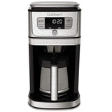 Cuisinart DGB-800 Fresas totalmente automáticas para molienda e infusión, 12 tazas, vidrio plateado